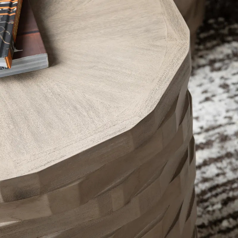 textured coffee table