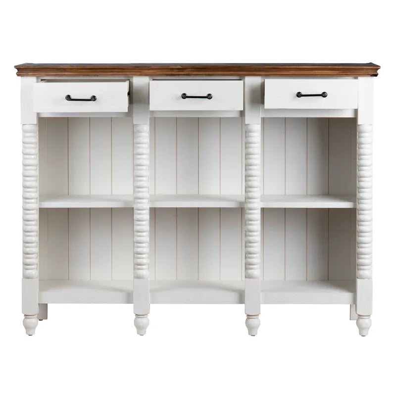 three drawers