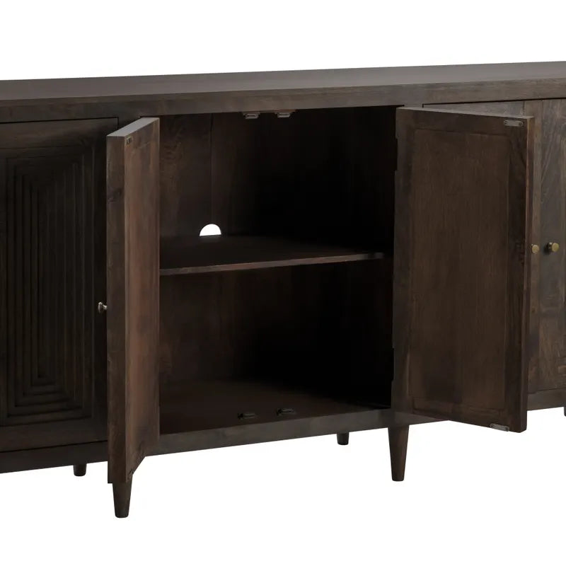 tiered hourglass buffet