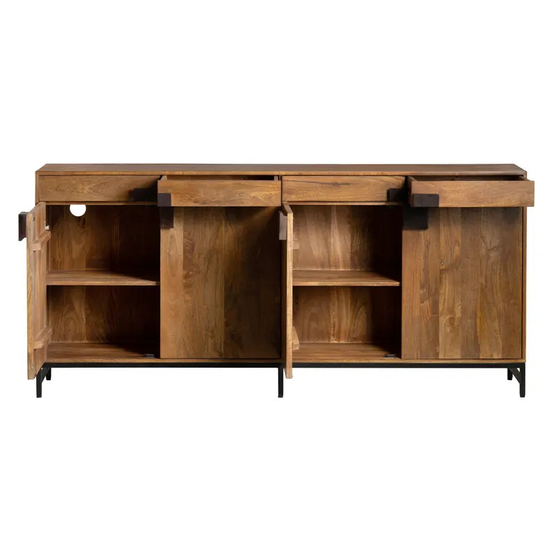 transitional dining storage