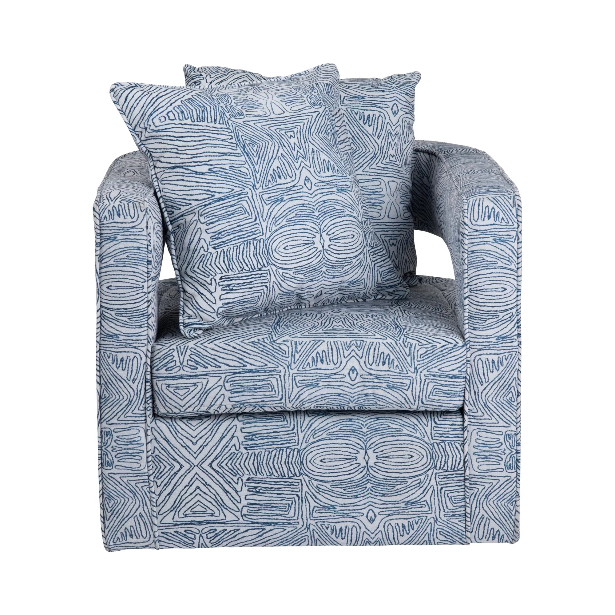  tribal pattern modern chair