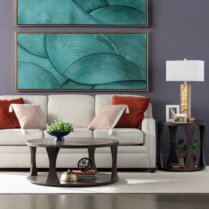 two tier coffee table