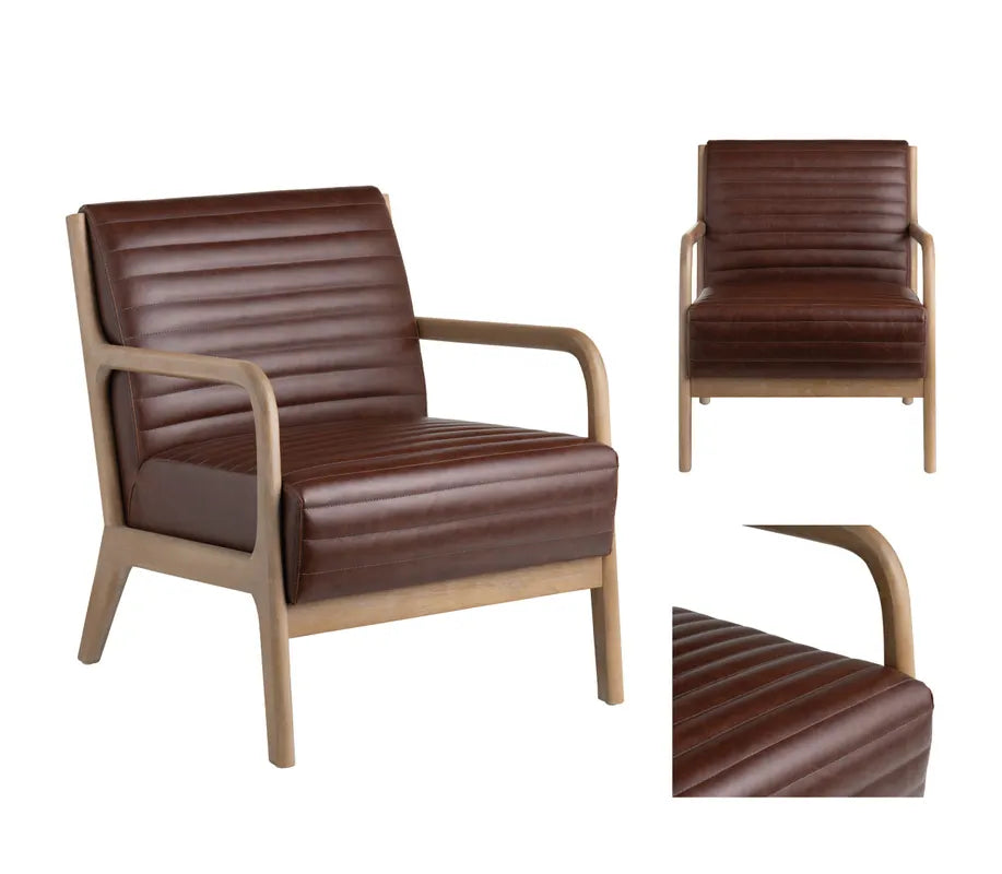 vegan leather dining chair