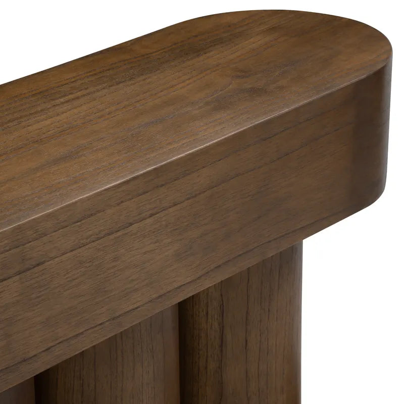 veneer console table