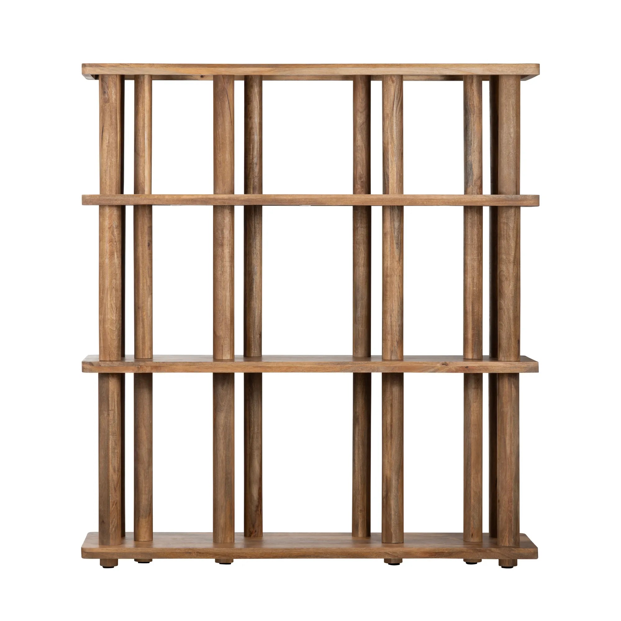  vertical slat bookcase