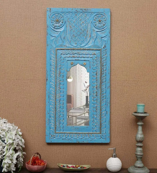 Transform your home with timeless elegance using **vintage mirrors**, **antique mirrors**, and stunning **decorative wall decor**. Explore a wide range of options, including **vintage dressing table mirrors**, **vintage full-length mirrors**, and **vintage wall mirrors**, perfect for creating a nostalgic charm in any room. Add sophistication with **antique wood framed mirrors**, **antique wall mirrors**, and intricately designed **jharokha mirrors**, inspired by traditional Rajasthani artistry. Elevate your