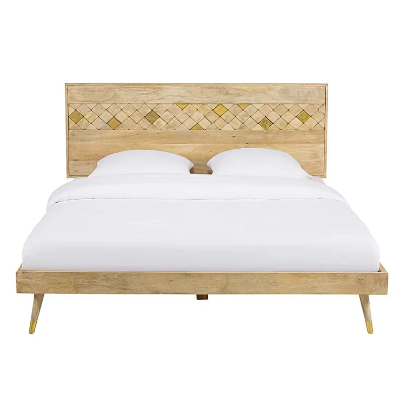 vintage platform bed
