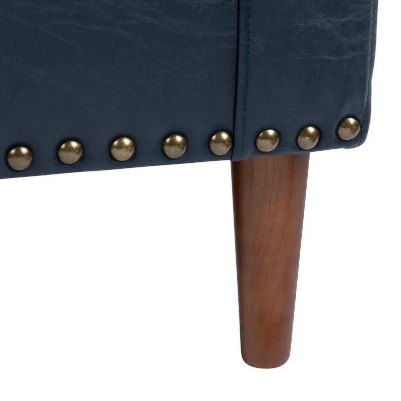 wood leg accent chair