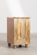 Stylish Mango Wood Bedside Table