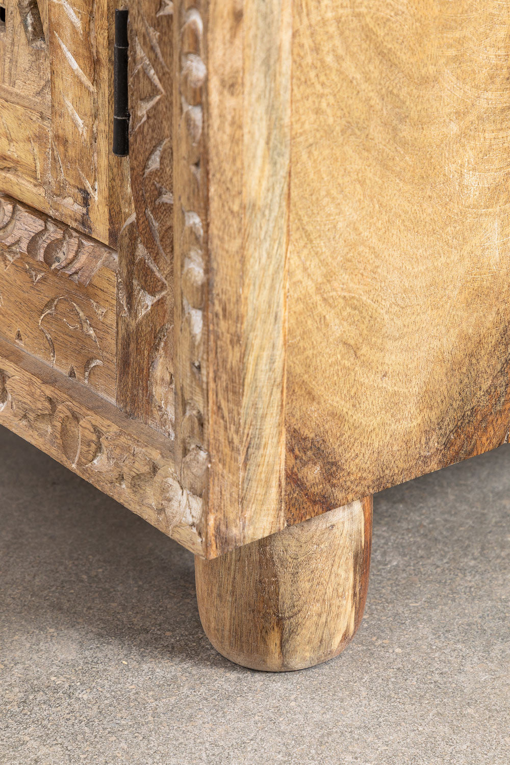 Stylish Mango Wood Bedside Table