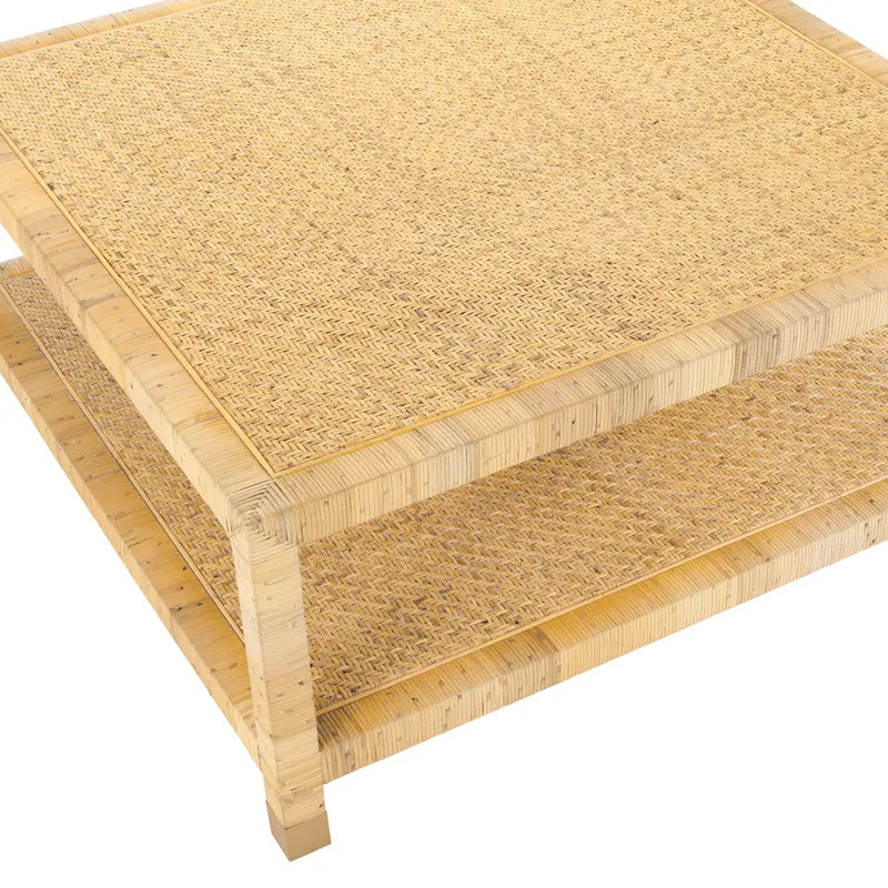 woven accent center table