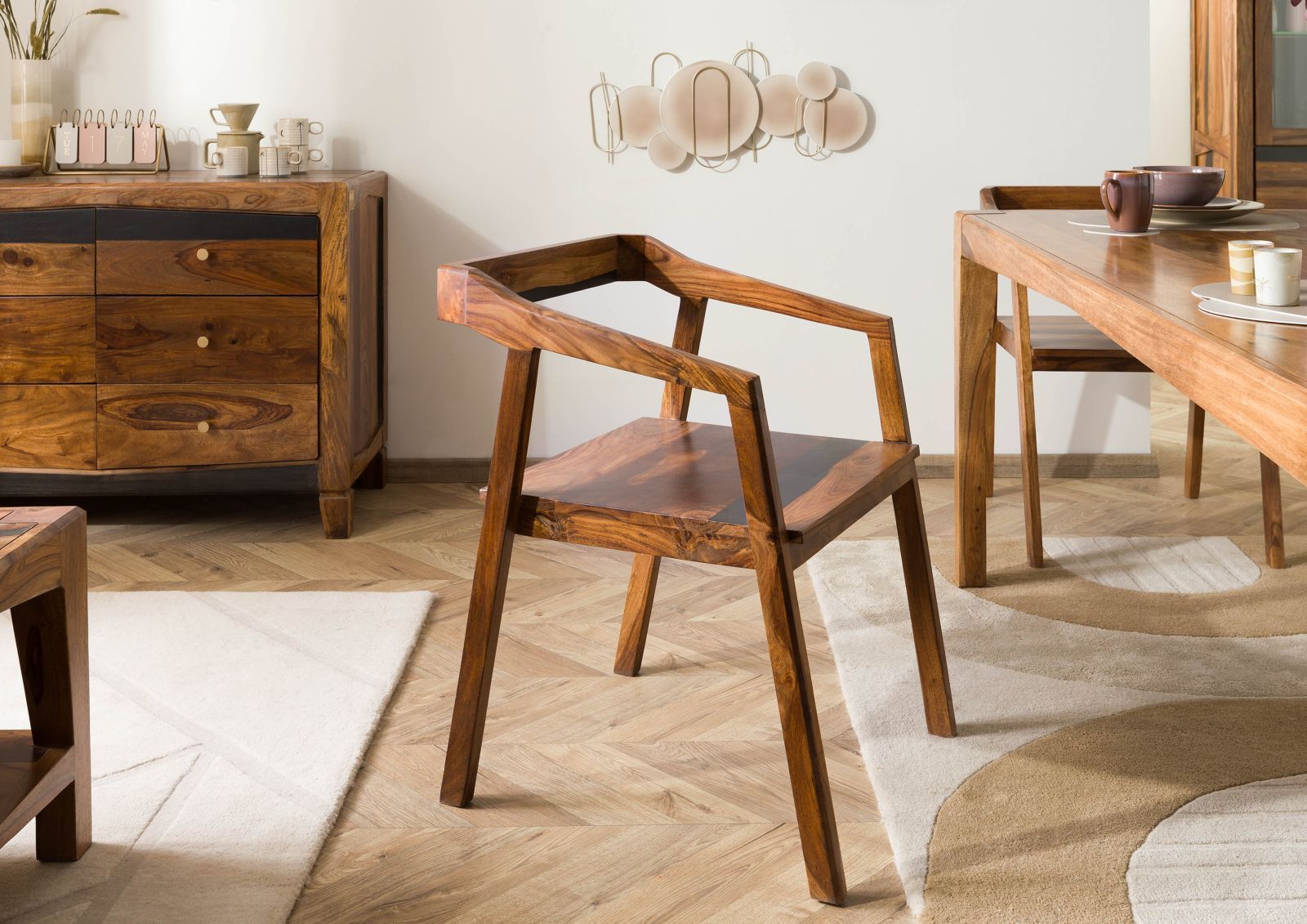Rene's Sheesham Chair - J.L.HOME DECOR
