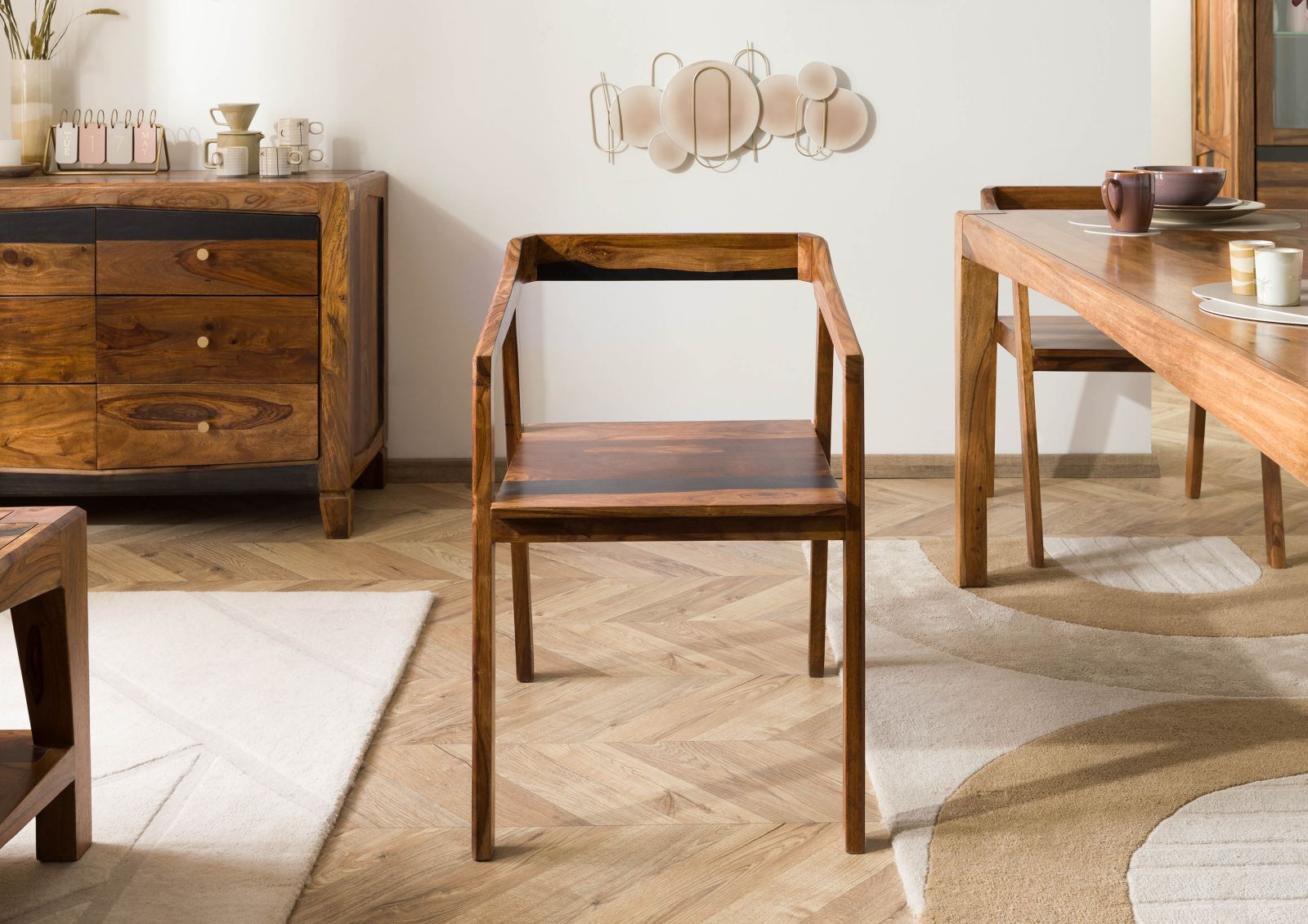 Rene's Sheesham Chair - J.L.HOME DECOR