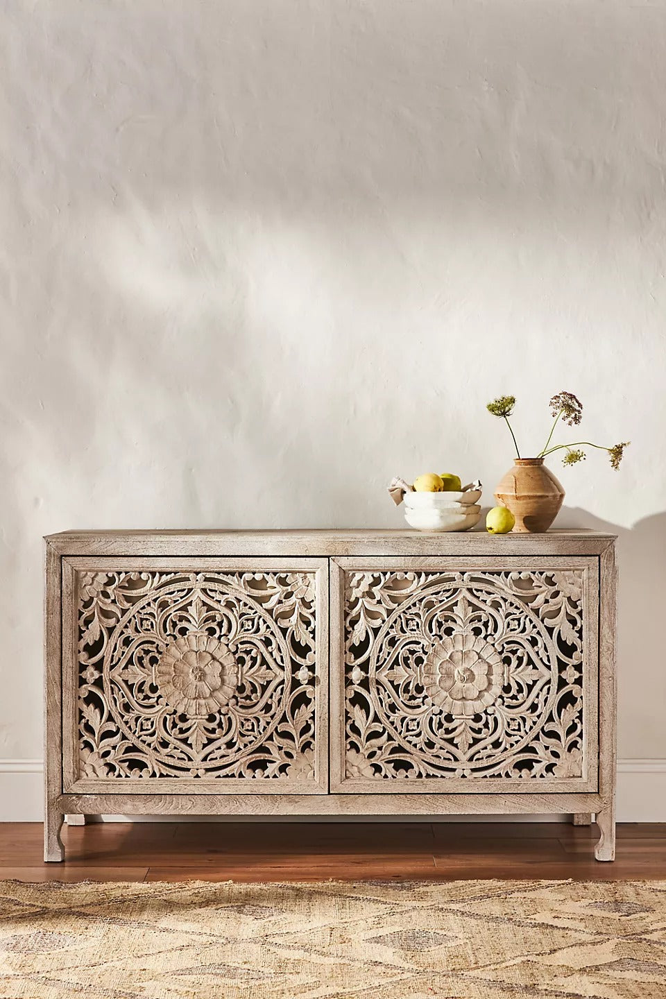 Handcarved Lombok Buffet - J.L.HOME DECOR