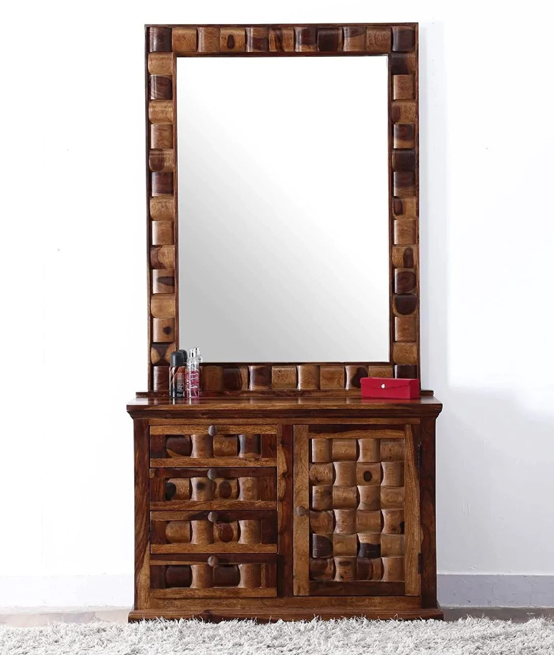 Solid Wood Dressing Table - J.L.HOME DECOR