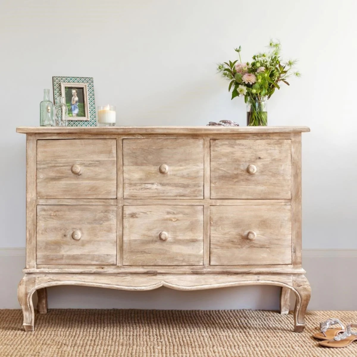 Wooden Chest of Drawers - J.L.HOME DECOR