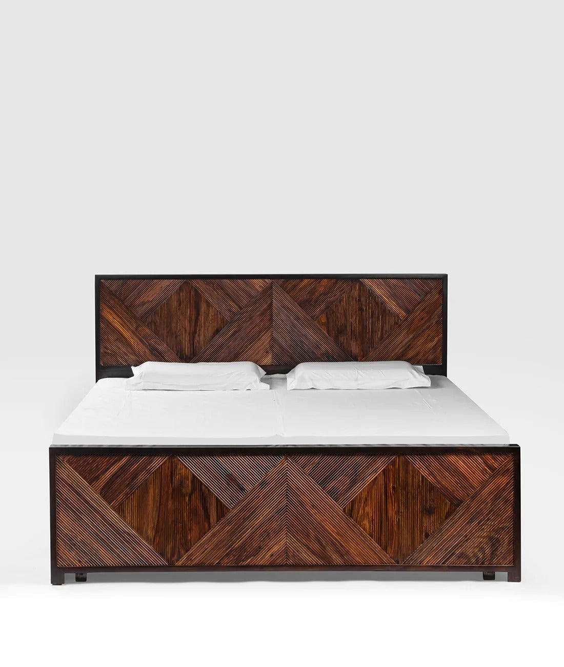 Kara Groove Hydraulic Bed - J.L.HOME DECOR