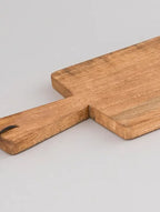 Brown Mango Wood And Enamel Chopping Board (L-19in, W-7in, H-0.5in) - J.L.HOME DECOR