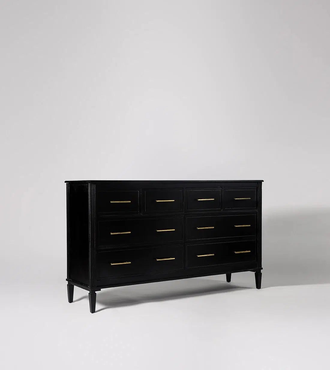 Indian Style Black Mango Wood Sideboard - J.L.HOME DECOR