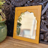 Explore an extensive range of wall mirror designs, including wall mirror designs for living rooms, jharokha mirrors, carved wooden mirror frames, and decorative mirrors. Discover pink mirrors, small decorative mirrors, makeup hand mirrors, and mirror art wall decor to enhance any space. Perfect for bedrooms, bathrooms, and living rooms, our collection includes vintage mirrors, rustic frames, modern jharokhas, and aesthetic wall mirrors. Shop online for wooden jharokhas, carved mirror frames, and unique mirr