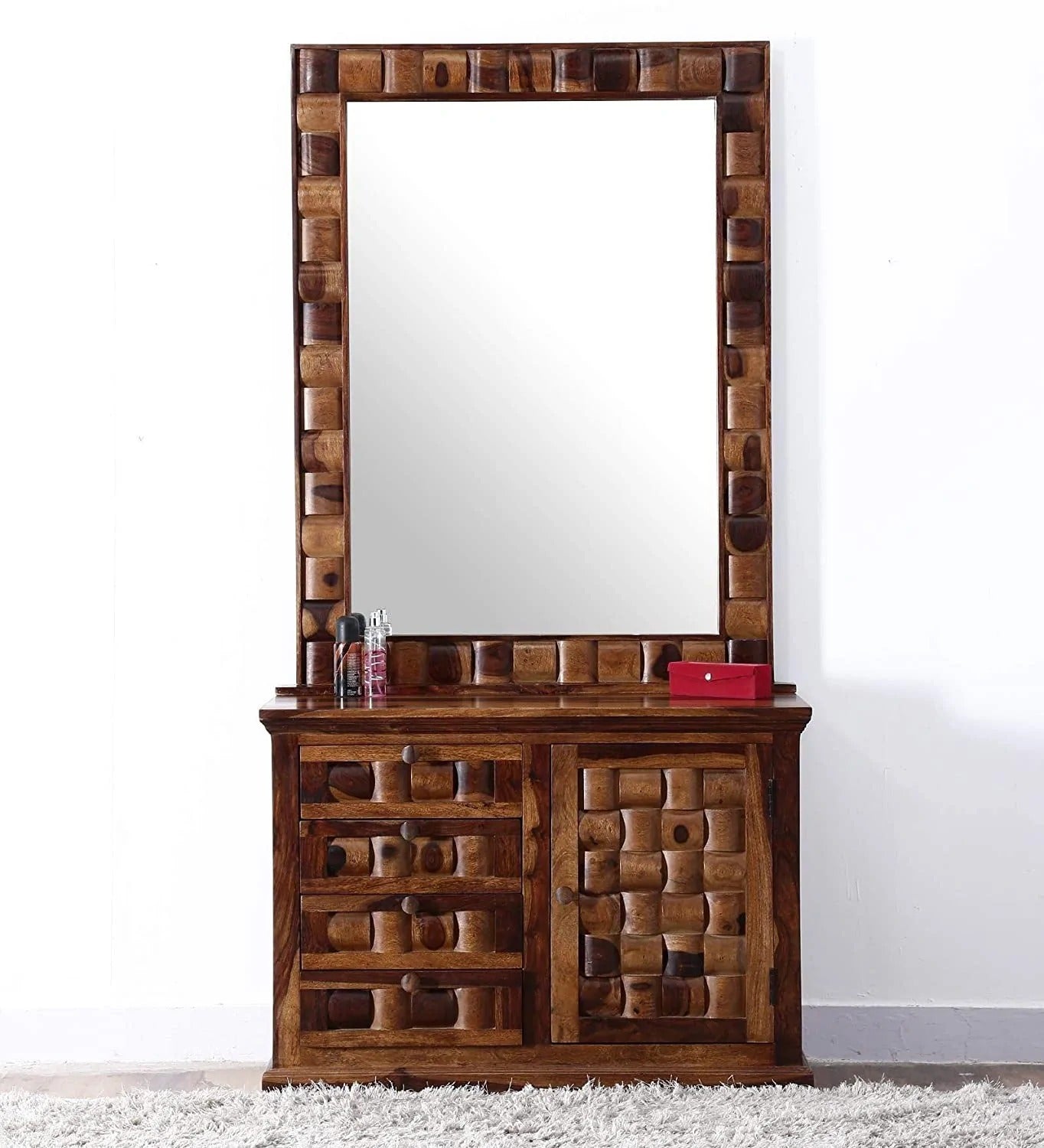 Solid Wood Dressing Table - J.L.HOME DECOR