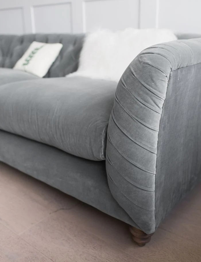 Theseus Chesterfield Corner Sofa - J.L.HOME DECOR