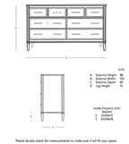 Indian Style Black Mango Wood Sideboard - J.L.HOME DECOR
