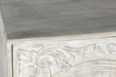 Carved 3 Door Buffet Sideboard in Solid Hard Wood - J.L.HOME DECOR