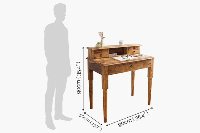 Solid Wood Jaipur Writing / Study Table - J.L.HOME DECOR