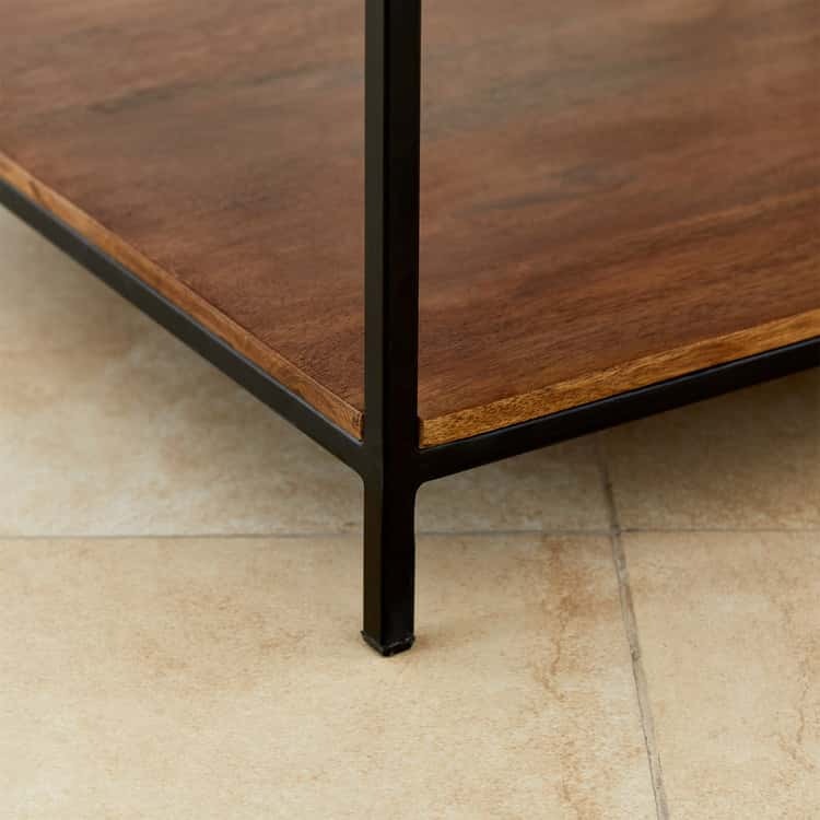 Mango Wood Bar Cabinet - Brown - J.L.HOME DECOR