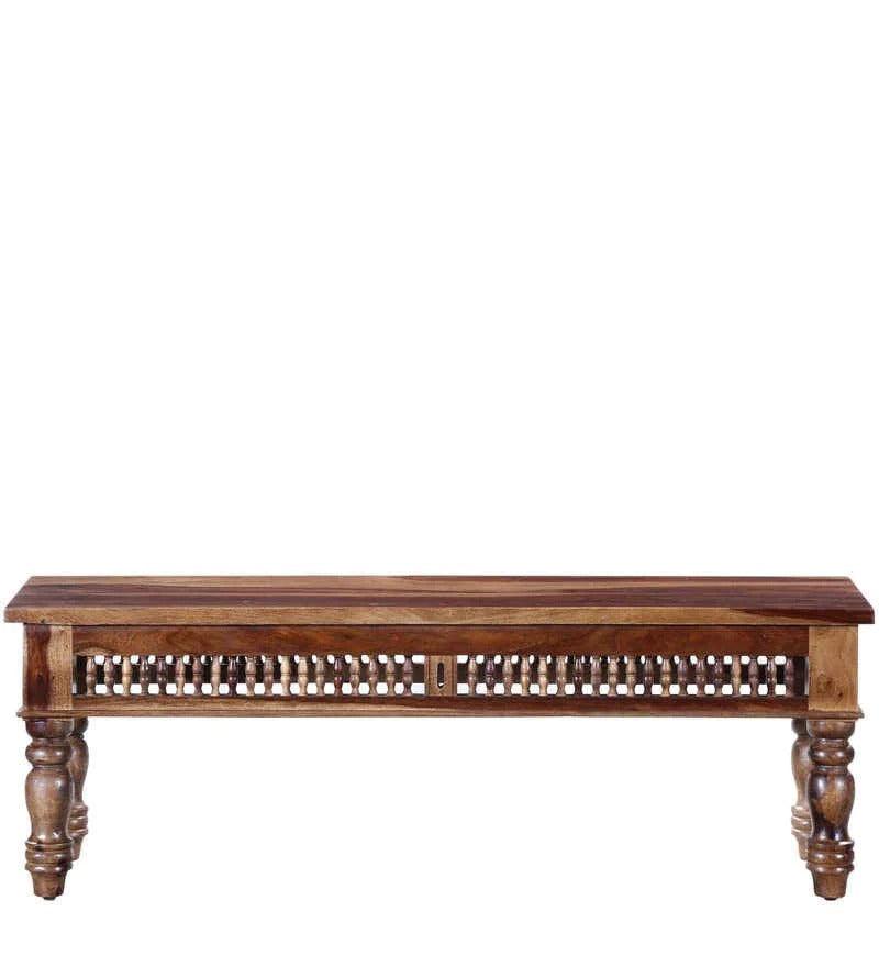 Ghirli Solid Wood 6 Seater Dining Table Set - J.L.HOME DECOR