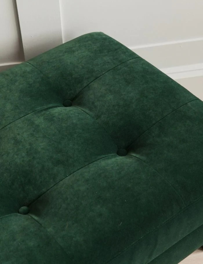 Caesar Button and Stud Footstool - J.L.HOME DECOR
