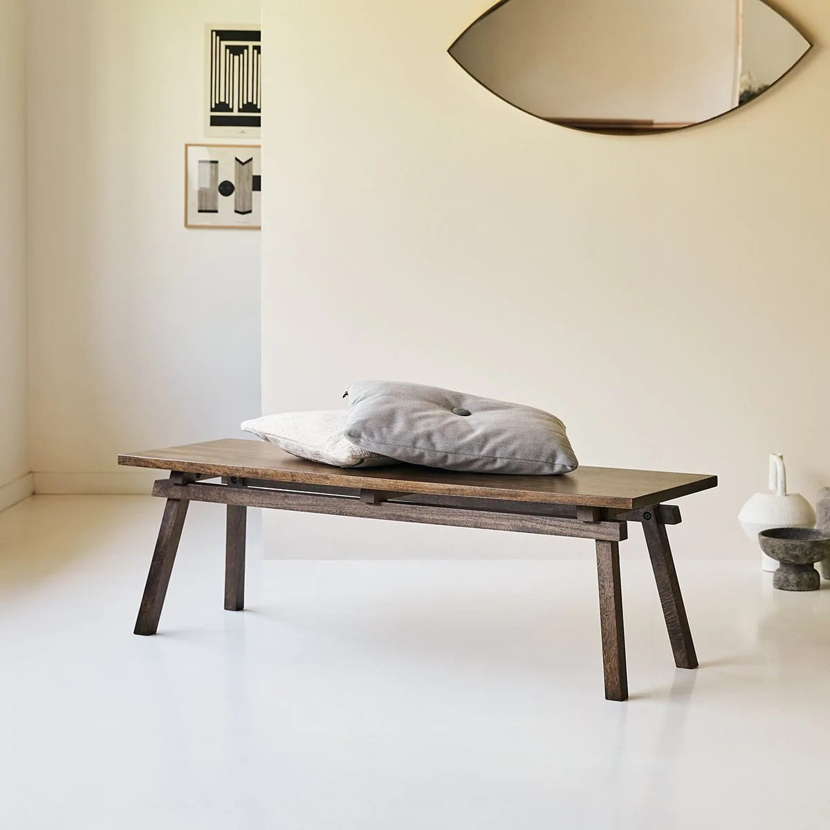 Pandora Mango Wood Bench - J.L.HOME DECOR