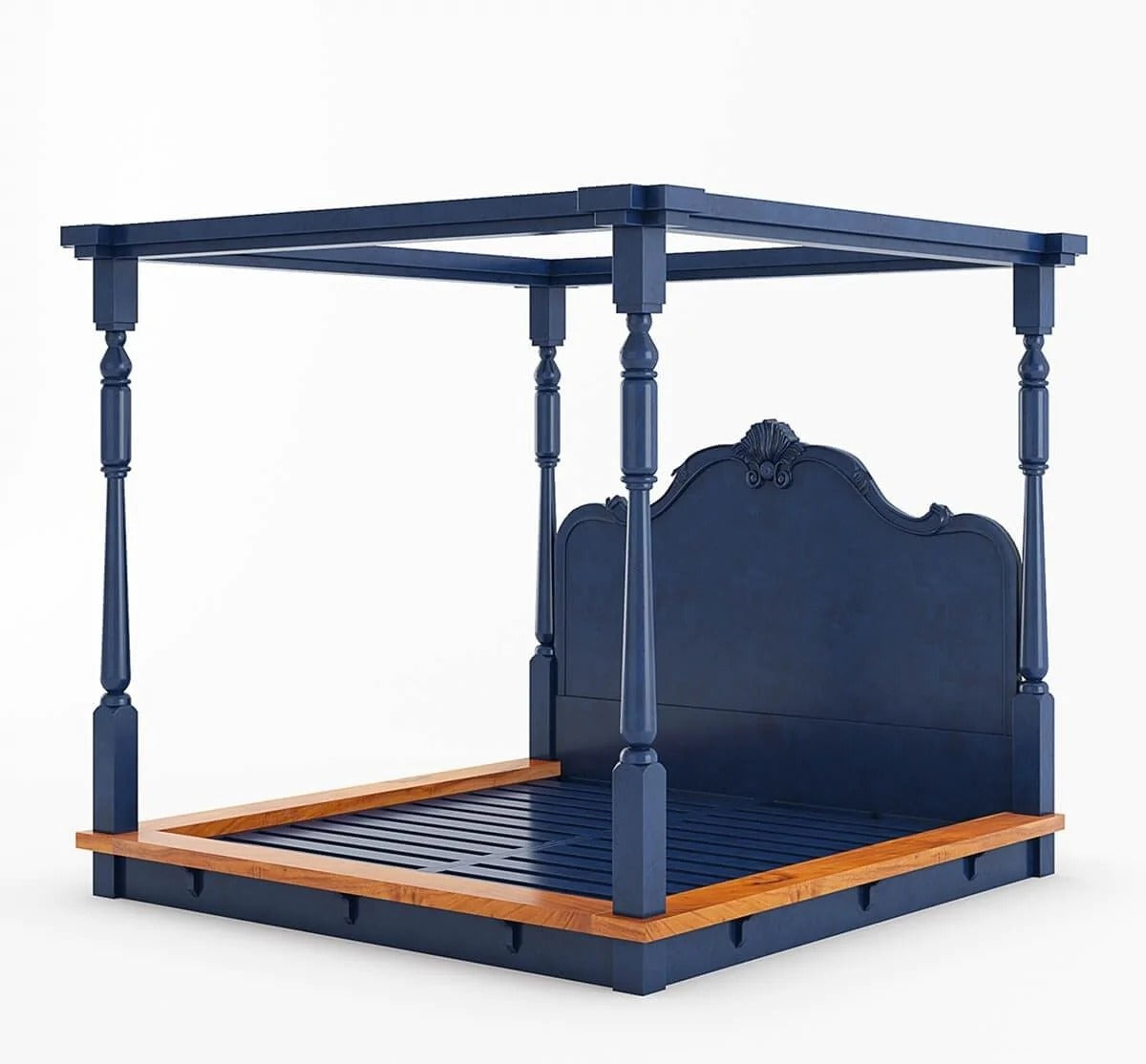 Florentina Poster Bed - J.L.HOME DECOR
