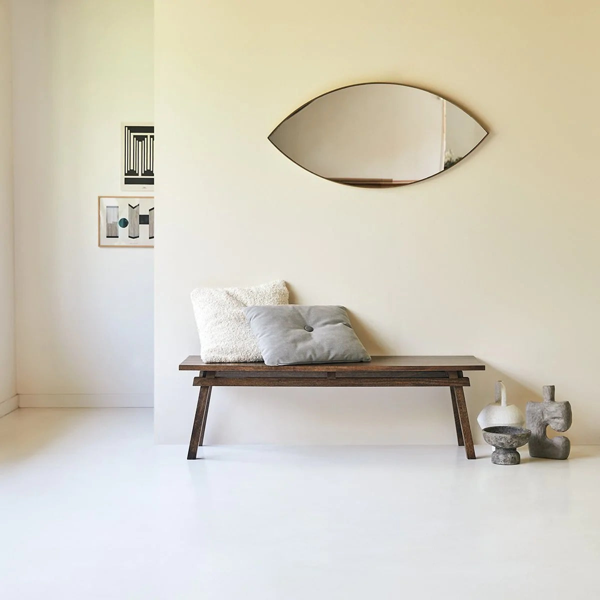 Pandora Mango Wood Bench - J.L.HOME DECOR