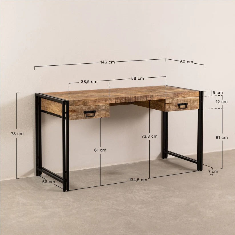 Diana Study Desk - J.L.HOME DECOR