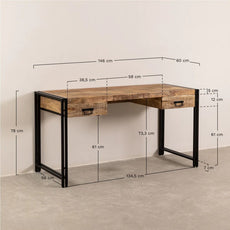 Diana Study Desk - J.L.HOME DECOR