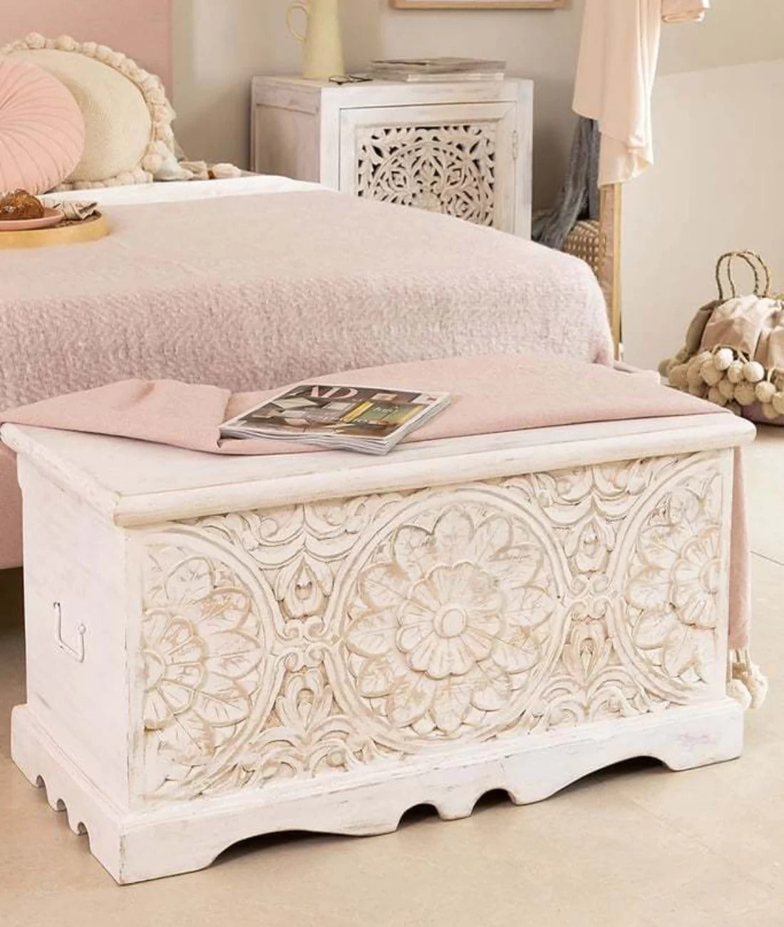 Saket Storage Trunk - J.L.HOME DECOR