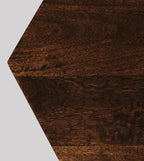 Bar stool made of solid mango wood and iron - J.L.HOME DECOR