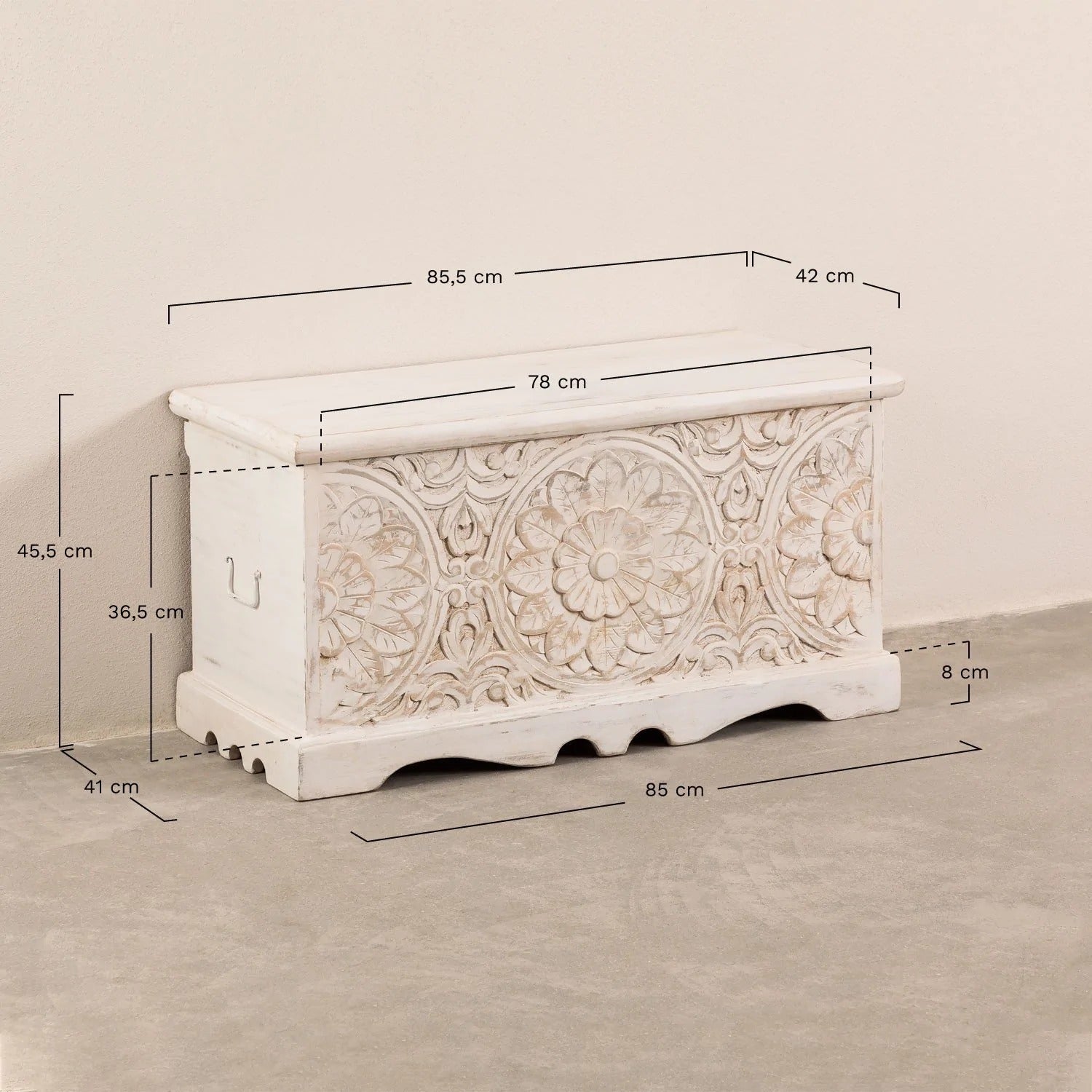 Saket Storage Trunk - J.L.HOME DECOR