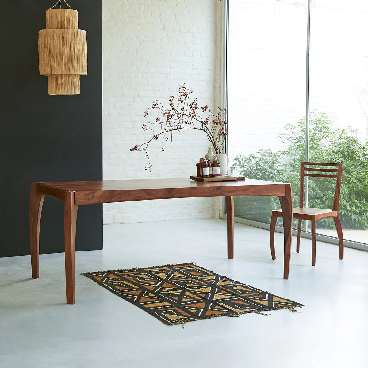 Sheesham Solid Wood Dining Table - J.L.HOME DECOR