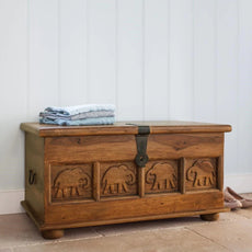 Wooden Trunk - J.L.HOME DECOR
