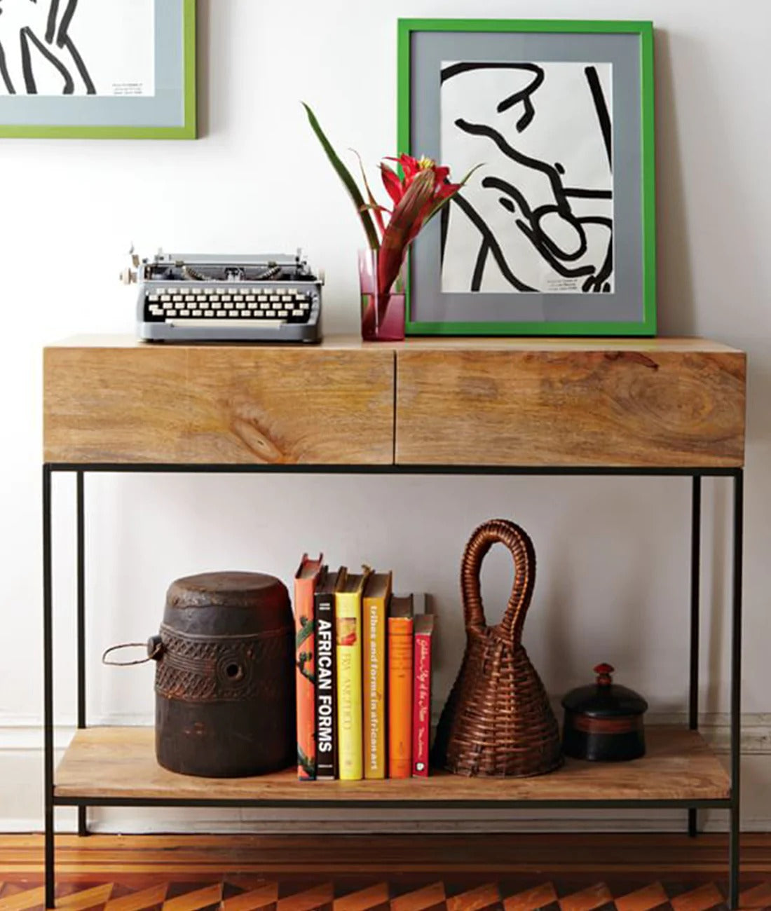 Industrial Console Table - J.L.HOME DECOR