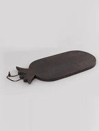 Brown Mango Wood And Enamel Pine Chopping Board (L-16.5in, W-7.5in, H-1in) - J.L.HOME DECOR