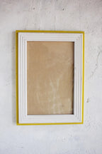 White Yellow Picture Frame - J.L.HOME DECOR