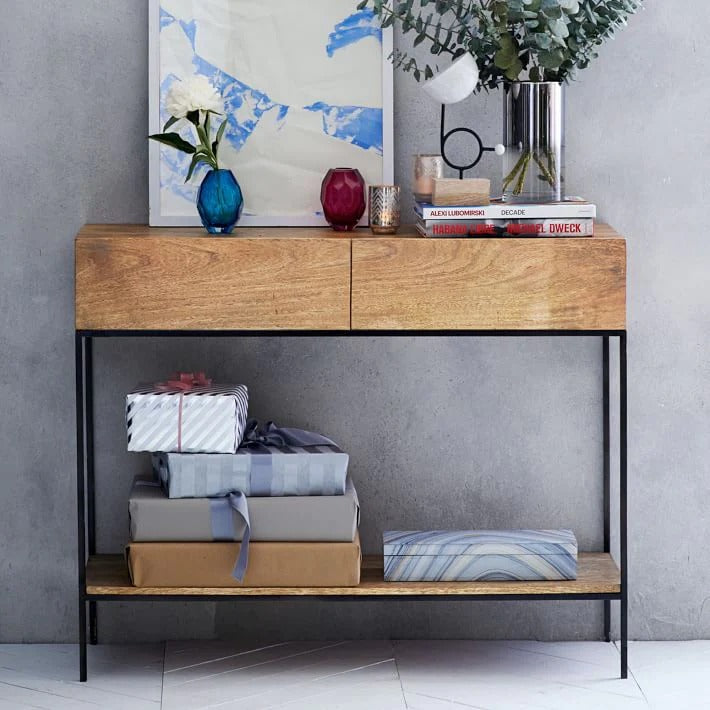 Industrial Console Table - J.L.HOME DECOR