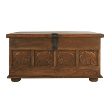 Wooden Trunk - J.L.HOME DECOR