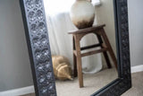 Rustic Carved Large Mirror Frame - J.L.HOME DECOR