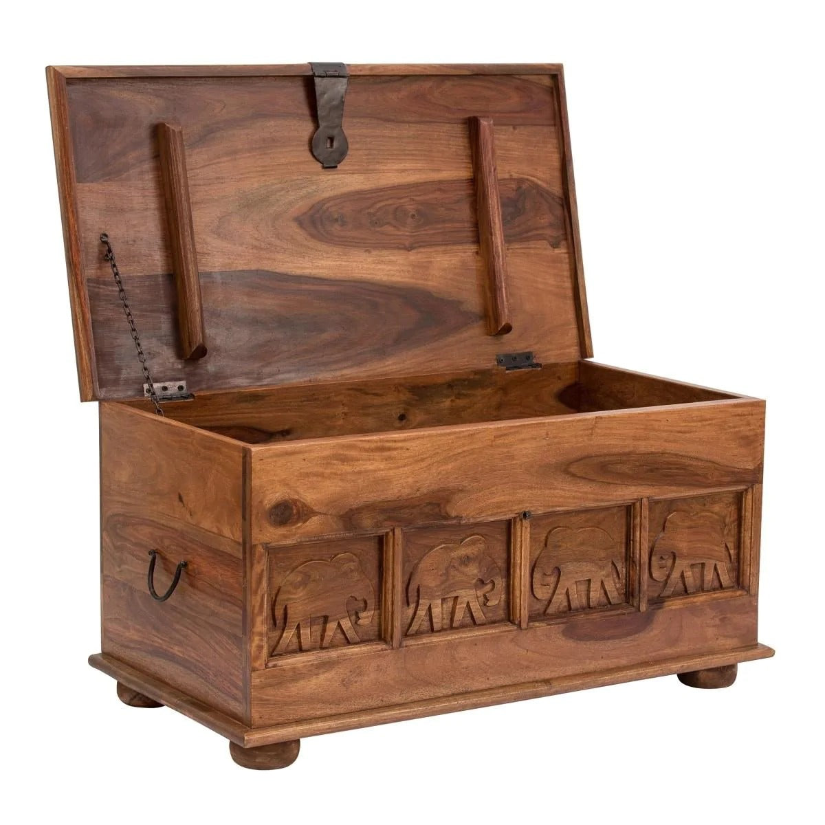Wooden Trunk - J.L.HOME DECOR