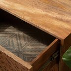 Triple chest drawer with metal legs - J.L.HOME DECOR